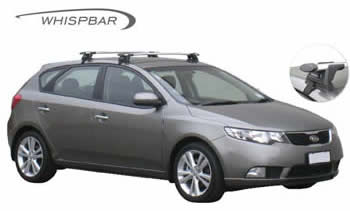 Kia Cerato Yakima Whispbar roof racks